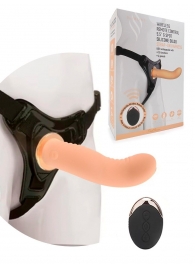 Женский вибрострапон со съемной насадкой и пультом ДУ - Erokay - купить с доставкой в Новочеркасске