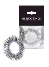 Круглое эрекционное кольцо с длинными «ресничками» - Sextaz - в Новочеркасске купить с доставкой
