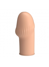 Телесная насадка на пенис Huel - 9 см. - Baile - в Новочеркасске купить с доставкой