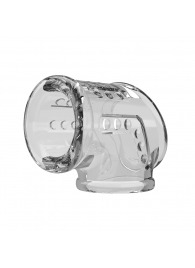 Прозрачная насадка на пенис и мошонку - Baile - в Новочеркасске купить с доставкой