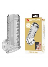 Прозрачная насадка на пенис Farrel - Baile - в Новочеркасске купить с доставкой