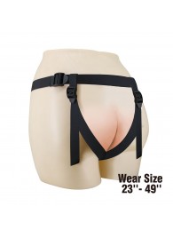 Черные трусики харнесс с платформой Caludio I - Baile - купить с доставкой в Новочеркасске