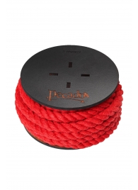 Красная веревка для шибари на катушке - 5 м. - Pecado - купить с доставкой в Новочеркасске