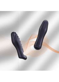 Сливовая силиконовая насадка на пенис с подхватом Manwan Ryzer - Manwan - в Новочеркасске купить с доставкой