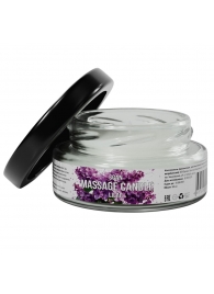 Массажная свеча «Сирень» - 50 мл. - SGAN - купить с доставкой в Новочеркасске