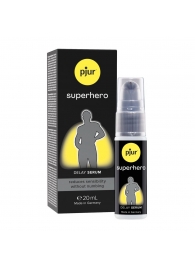 Пролонгатор-сыворотка pjur Superhero Delay Serum - 20 мл. - Pjur - купить с доставкой в Новочеркасске