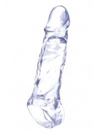 Прозрачная насадка-удлинитель Length Enhancer с подхватом - 16 см. - NMC - в Новочеркасске купить с доставкой