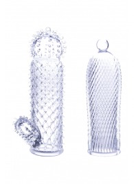 Набор из 2 прозрачных насадок на член Seductive Tickler Sleeves - NMC - в Новочеркасске купить с доставкой