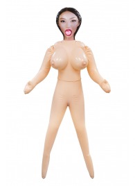Телесная надувная секс-кукла с пышным бюстом - NMC - в Новочеркасске купить с доставкой