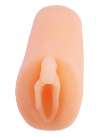 Телесный мастурбатор-вагина Clit Orgasm Realistic Core Masturbator - NMC - в Новочеркасске купить с доставкой