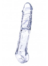 Прозрачная насадка-удлинитель Length Enhancer с подхватом - 22,3 см. - NMC - в Новочеркасске купить с доставкой