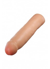 Телесная насадка-удлинитель Tenacity - 21,6 см. - Blush Novelties - в Новочеркасске купить с доставкой