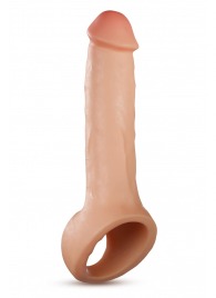 Телесная насадка-удлинитель Thrive 8.75 Inch Realistic Penis Extender Sleeve - 22,2 см. - Blush Novelties - в Новочеркасске купить с доставкой
