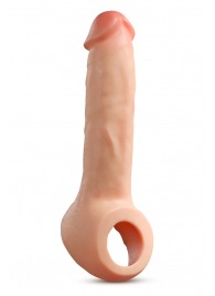 Телесная насадка-удлинитель Thrive 8.75 Inch Realistic Penis Extender Sleeve - 22,2 см. - Blush Novelties - в Новочеркасске купить с доставкой