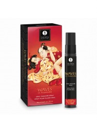 Оральный спрей Waves of Pleasure с ароматом клубники и шампанского - 20 мл. - Shunga - купить с доставкой в Новочеркасске