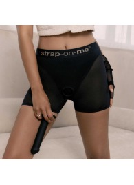 Трусики-шорты для фиксации насадок Strap-on-me Harness Lingerie Halo - size S - Strap-on-me - купить с доставкой в Новочеркасске