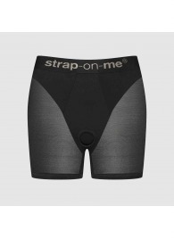 Трусики-шорты для фиксации насадок Strap-on-me Harness Lingerie Halo - size M - Strap-on-me - купить с доставкой в Новочеркасске