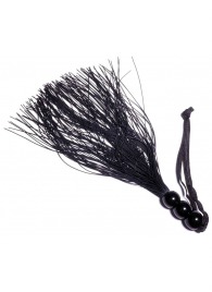 Черная силиконовая плетка - 25,4 см. - Boys of Toys - купить с доставкой в Новочеркасске