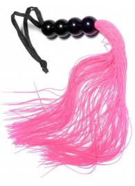 Розовая силиконовая плеть - 35,5 см. - Boys of Toys - купить с доставкой в Новочеркасске