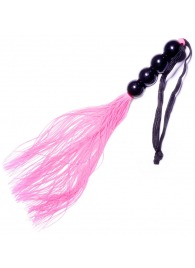 Розовая силиконовая плеть - 35,5 см. - Boys of Toys - купить с доставкой в Новочеркасске