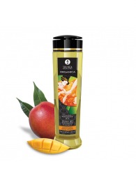 Массажное масло для тела Luscious Mango с ароматом манго - 240 мл. - Shunga - купить с доставкой в Новочеркасске