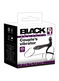 Черная насадка на член с вибрацией Couple’s Vibrator - Orion - в Новочеркасске купить с доставкой