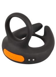 Черный вибростимулятор мошонки RC Scrotum Stimulator with Vibration - Orion - в Новочеркасске купить с доставкой