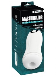 Белый мастурбатор Masturbator with 2 functions - Orion - в Новочеркасске купить с доставкой