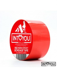 Красный скотч для фиксации Non-Sticky Bondage Tape - 15 м. - Intoyou - купить с доставкой в Новочеркасске