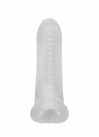 Белый фаллоудлинитель Striker - 13,5 см. - Lola Games - в Новочеркасске купить с доставкой