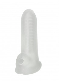 Белый фаллоудлинитель Striker - 13,5 см. - Lola Games - в Новочеркасске купить с доставкой