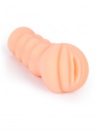 Телесный мастурбатор-вагина с эрекционными кольцами в комплекте - Sexy Girl - в Новочеркасске купить с доставкой