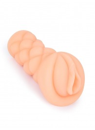 Телесный мастурбатор-вагина с вибропулей и эрекционными кольцами в комплекте - Sexy Girl - в Новочеркасске купить с доставкой