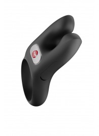 Черное эрекционное виброкольцо Nos - Fun Factory - в Новочеркасске купить с доставкой