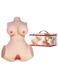 Мастурбатор-торс Aveline с 2 любовными тоннелями - Baile - в Новочеркасске купить с доставкой