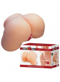 Телесный мастурбатор с 2 любовными отверстиями Olivia - Baile - в Новочеркасске купить с доставкой