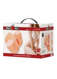 Телесный мастурбатор Liora с вибрацией - Baile - в Новочеркасске купить с доставкой