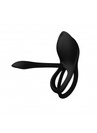 Черное эрекционное виброкольцо Bayek с пультом ДУ - Zalo - в Новочеркасске купить с доставкой