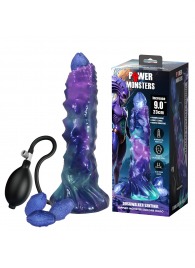 Фиолетовый яйцеродящий фаллоимитатор Duskwalker Sentinal на присоске - 22,4 см. - Baile - купить с доставкой в Новочеркасске