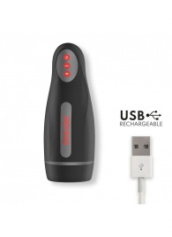 Черный автоматический мастурбатор с управлением через приложение - Oninder - в Новочеркасске купить с доставкой