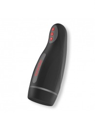 Черный автоматический мастурбатор с управлением через приложение - Oninder - в Новочеркасске купить с доставкой