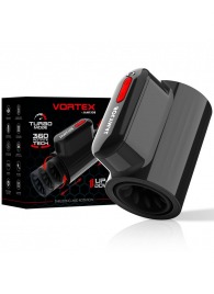 Черный автоматический мастурбатор с режимами поступательных движений и ротации - JAMYJOB - в Новочеркасске купить с доставкой