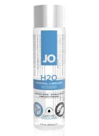 Охлаждающий лубрикант на водной основе JO Personal Lubricant H2O COOLING - 120 мл. - System JO - купить с доставкой в Новочеркасске