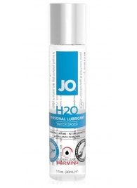 Возбуждающий лубрикант на водной основе JO Personal Lubricant H2O Warming - 30 мл. - System JO - купить с доставкой в Новочеркасске