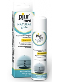 Нейтральный лубрикант на водной основе pjur MED Natural glide - 100 мл. - Pjur - купить с доставкой в Новочеркасске