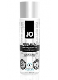 Охлаждающий лубрикант на силиконовой основе JO Personal Premium Lubricant Cooling - 60 мл. - System JO - купить с доставкой в Новочеркасске