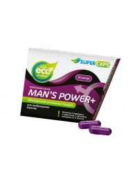 Капсулы для мужчин Man s Power+ с гранулированным семенем - 10 капсул (0,35 гр.) - SuperCaps - купить с доставкой в Новочеркасске