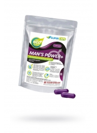 Капсулы для мужчин Man s Power+ с гранулированным семенем - 2 капсулы (0,35 гр.) - SuperCaps - купить с доставкой в Новочеркасске