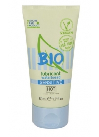 Органический лубрикант для чувствительной кожи Bio Sensitive - 50 мл. - HOT - купить с доставкой в Новочеркасске