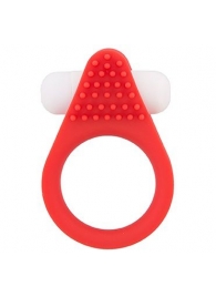 Красное эрекционное кольцо LIT-UP SILICONE STIMU RING 1 RED - Dream Toys - в Новочеркасске купить с доставкой